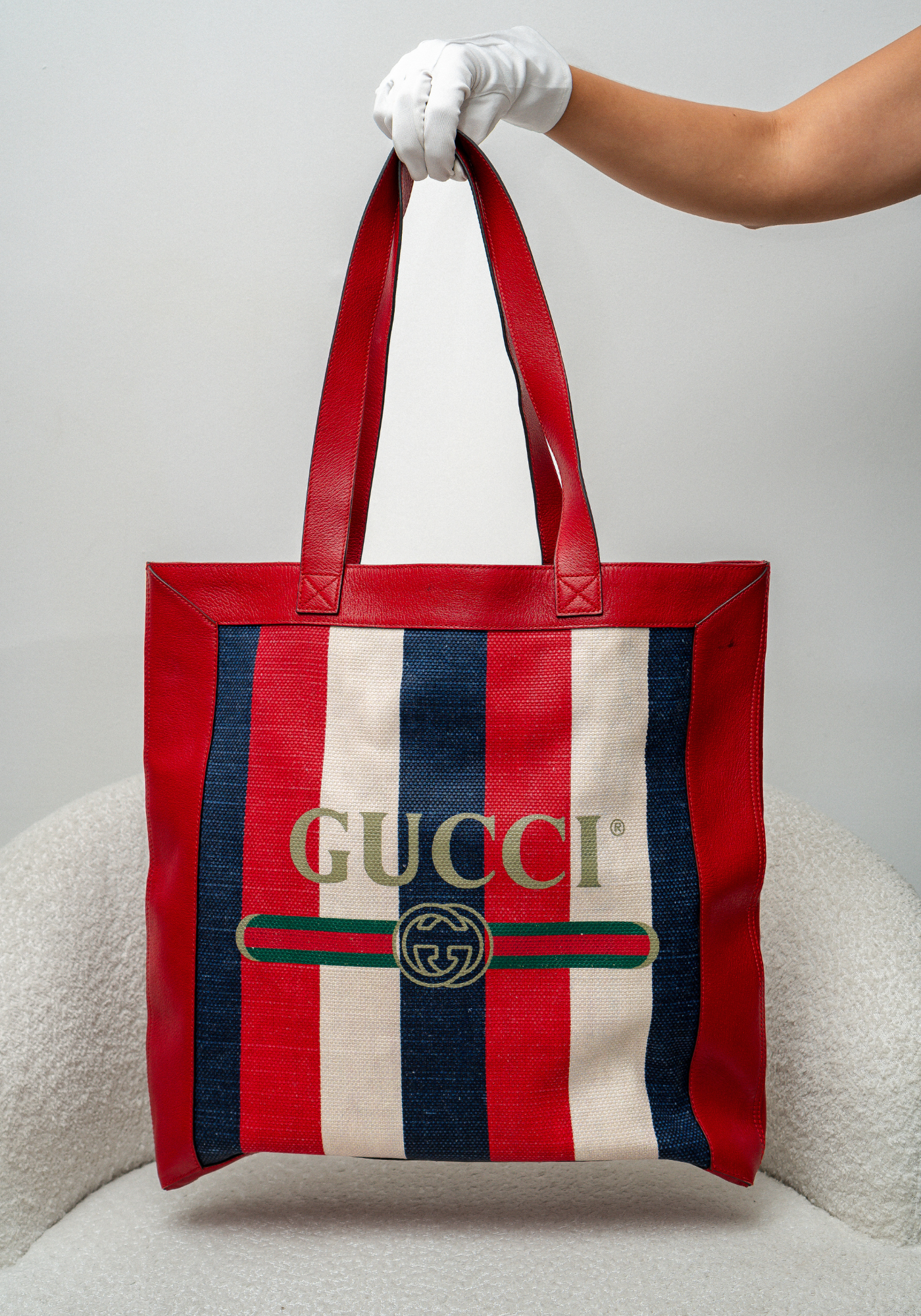 Sylvie Stripe Tote