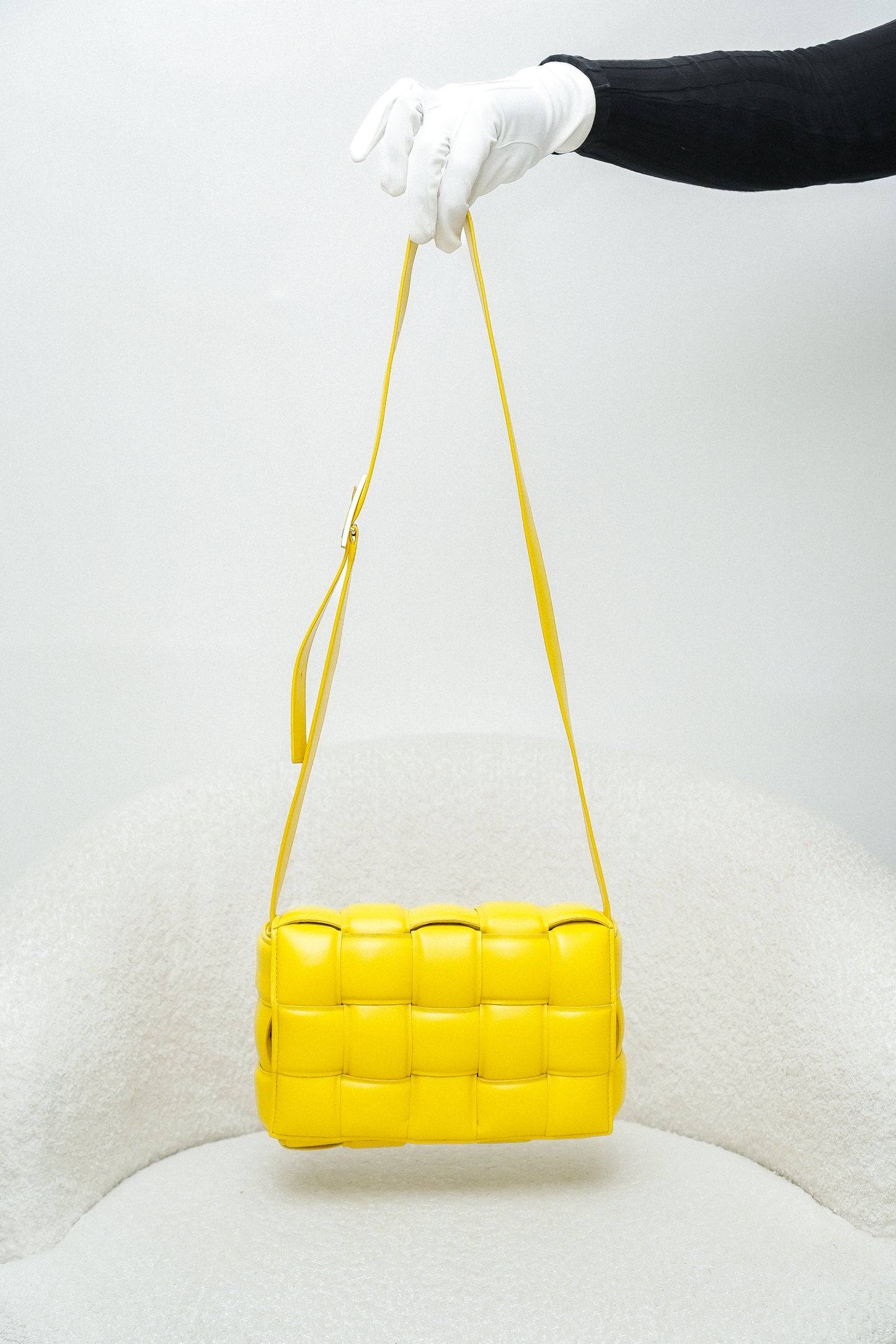 Padded Cassette Crossbody Bag