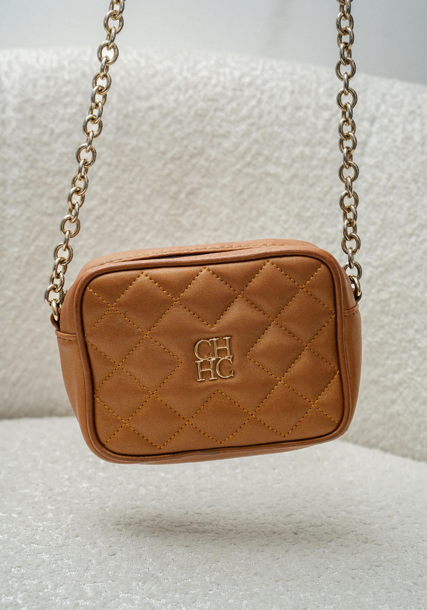 Quilted Leather Chain