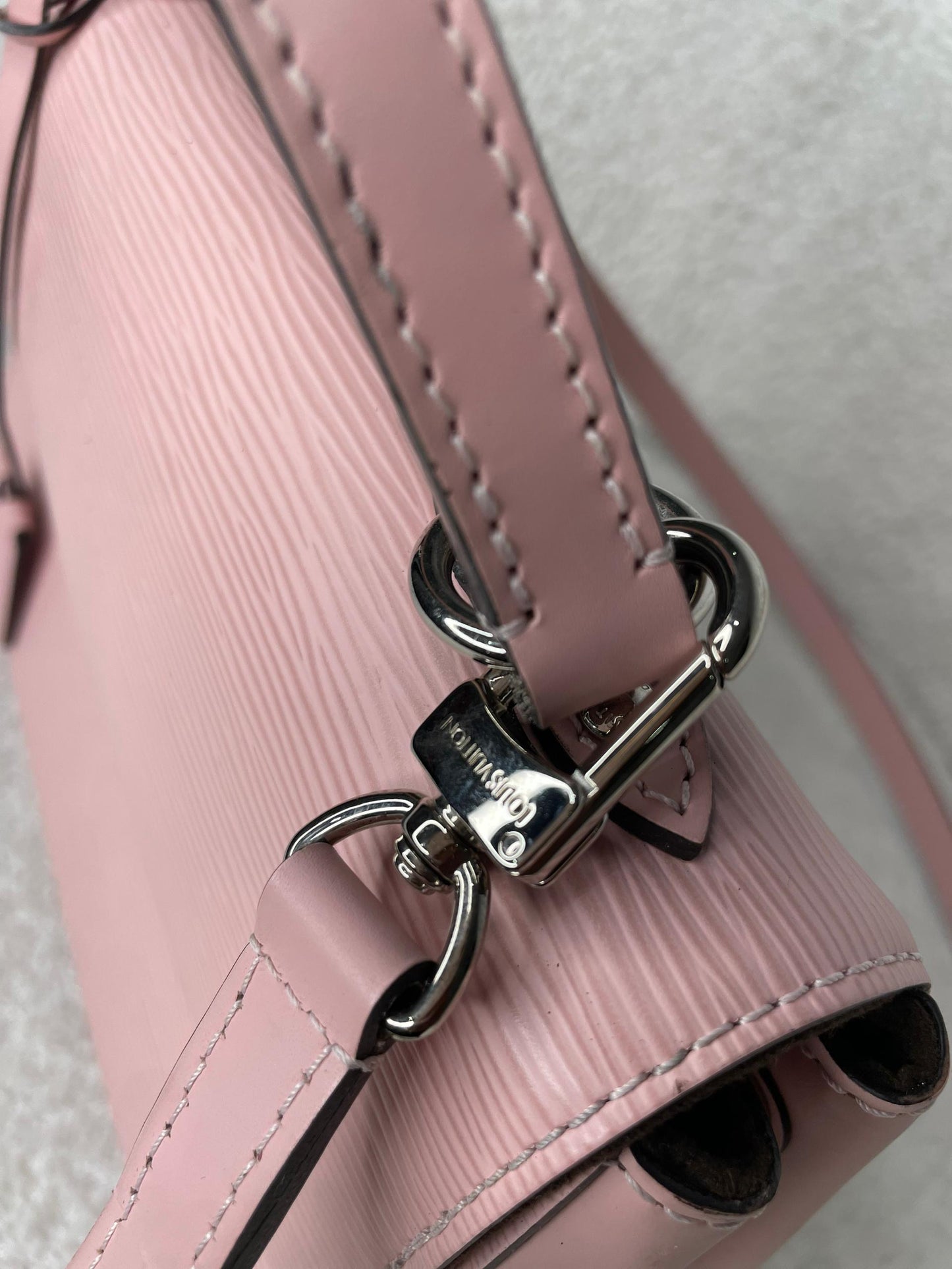 Cluny Epi Leather Handbag