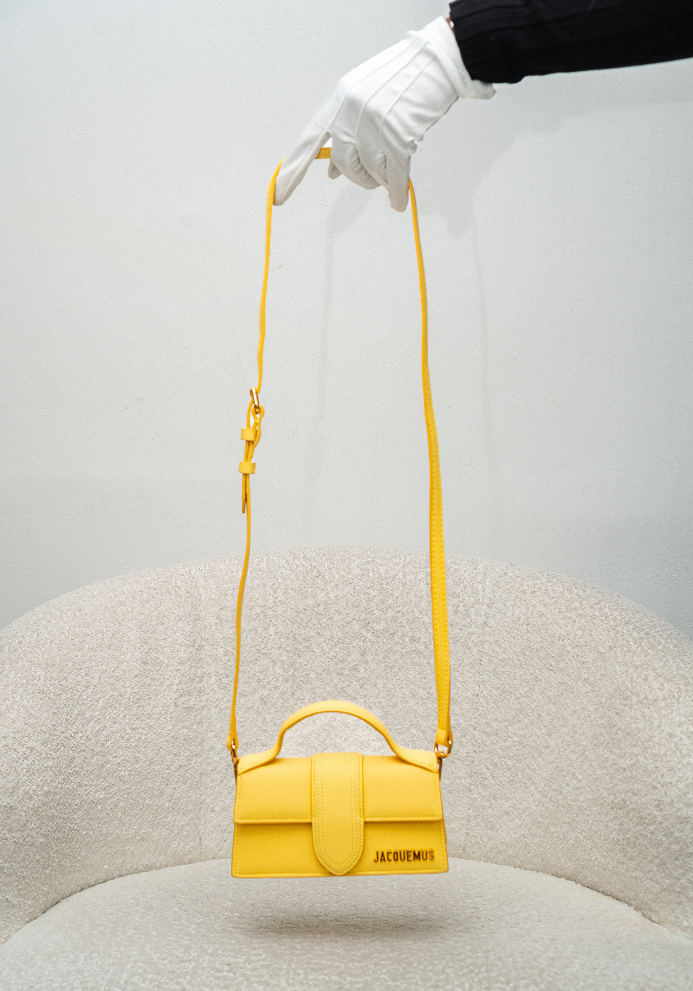 Le Bambino Leather Shoulder Bag