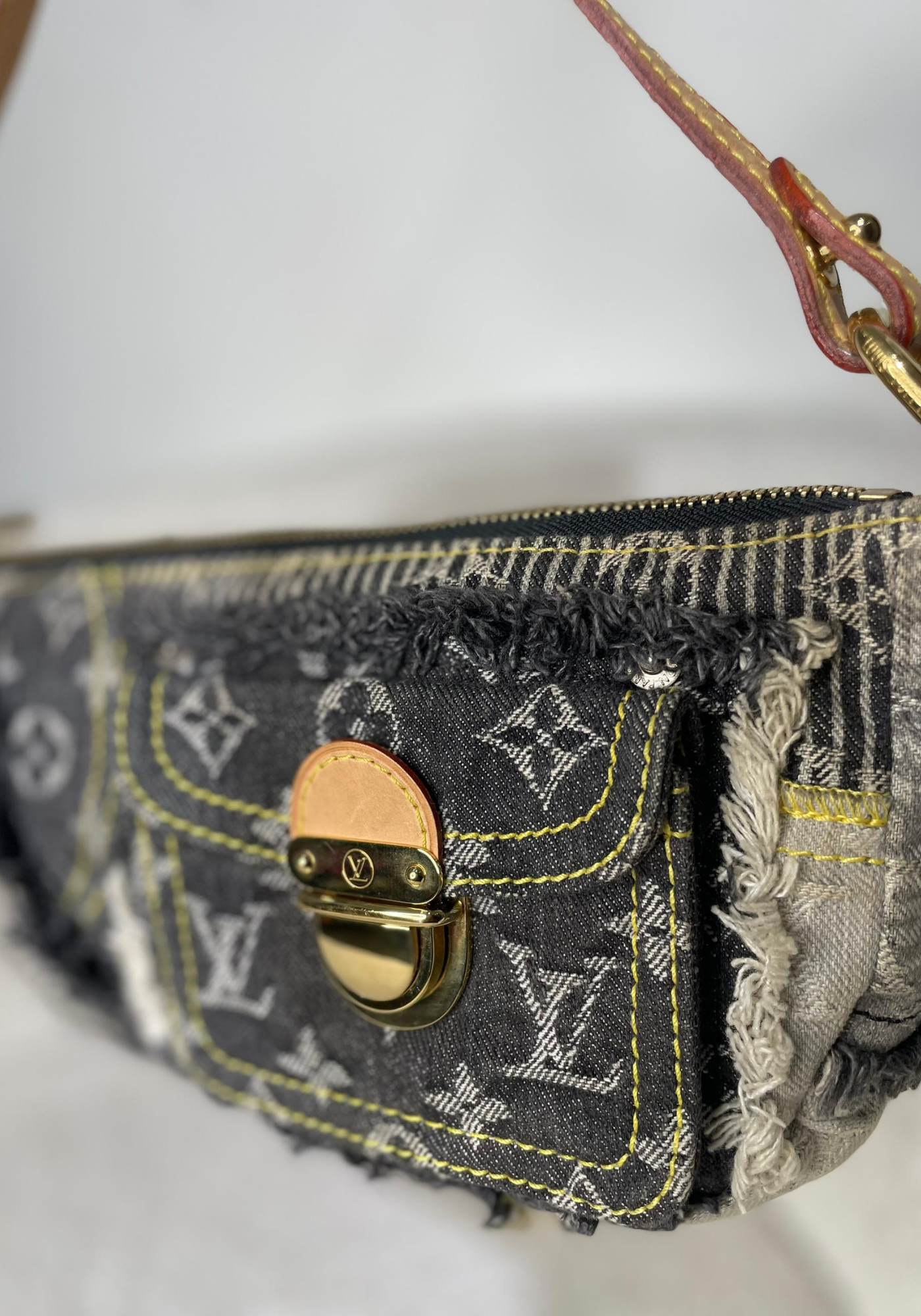 Monogram Denim Bag