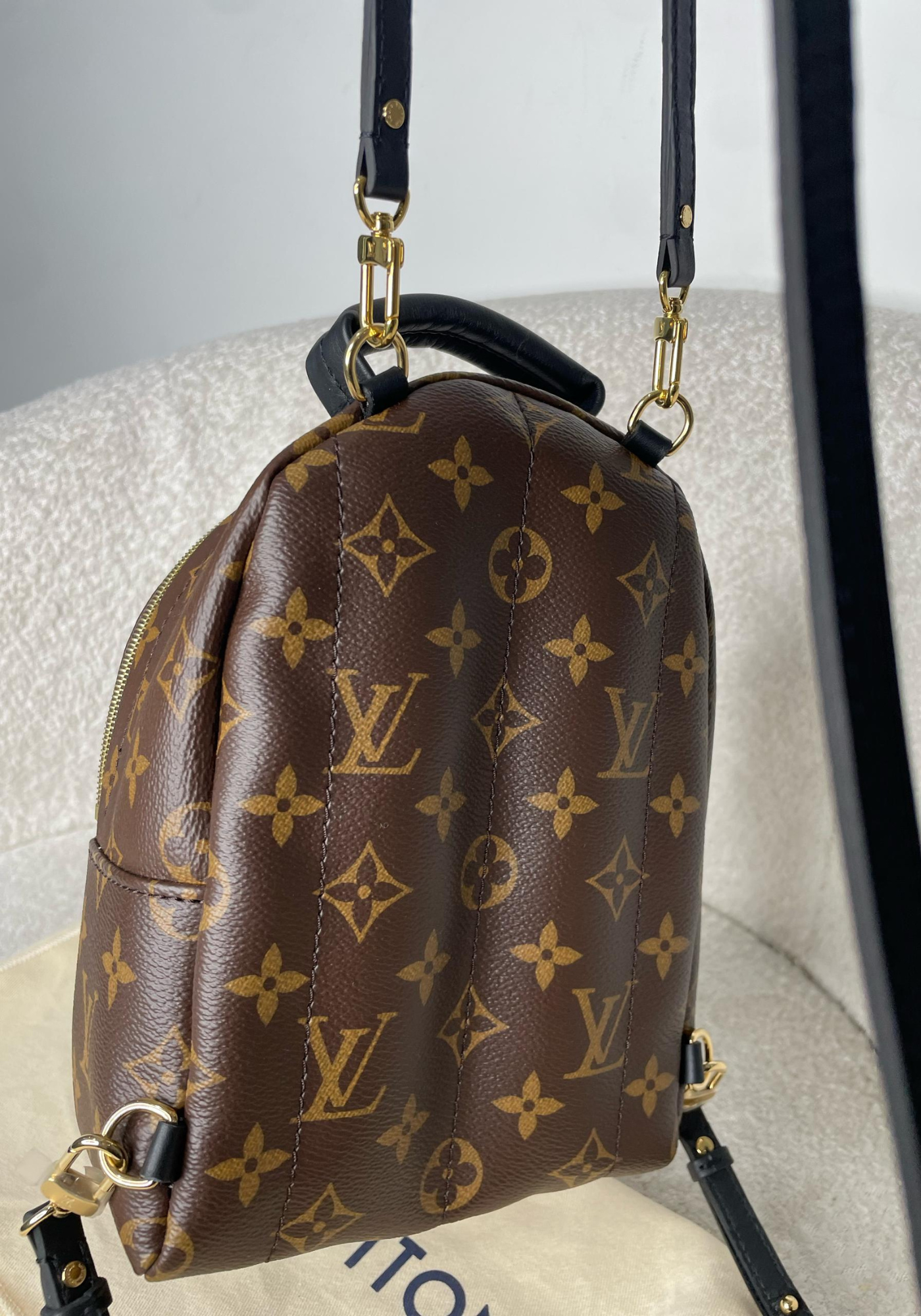 Palm Spring Mini Monogram Bag