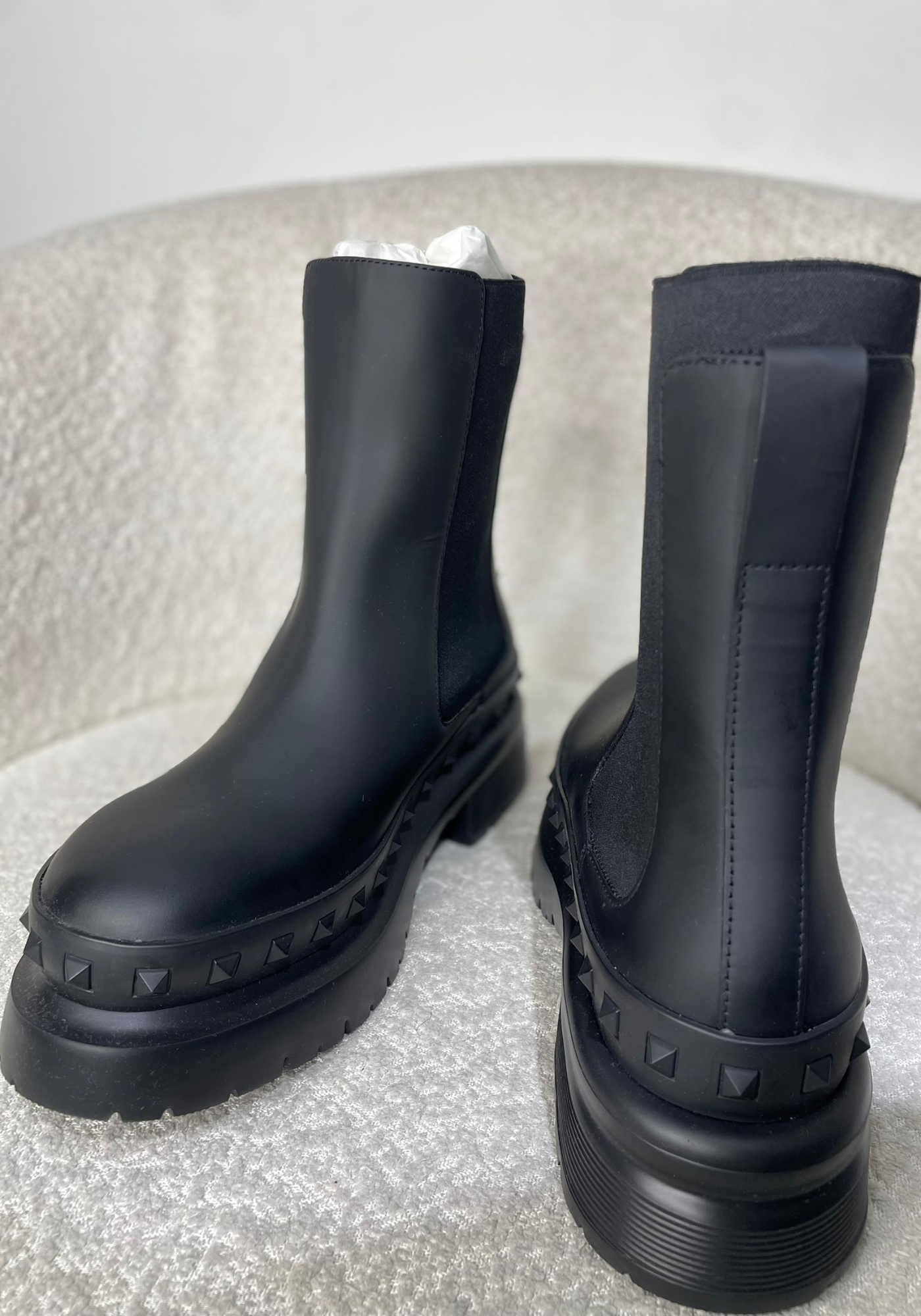 Rockstud Ankle Boots