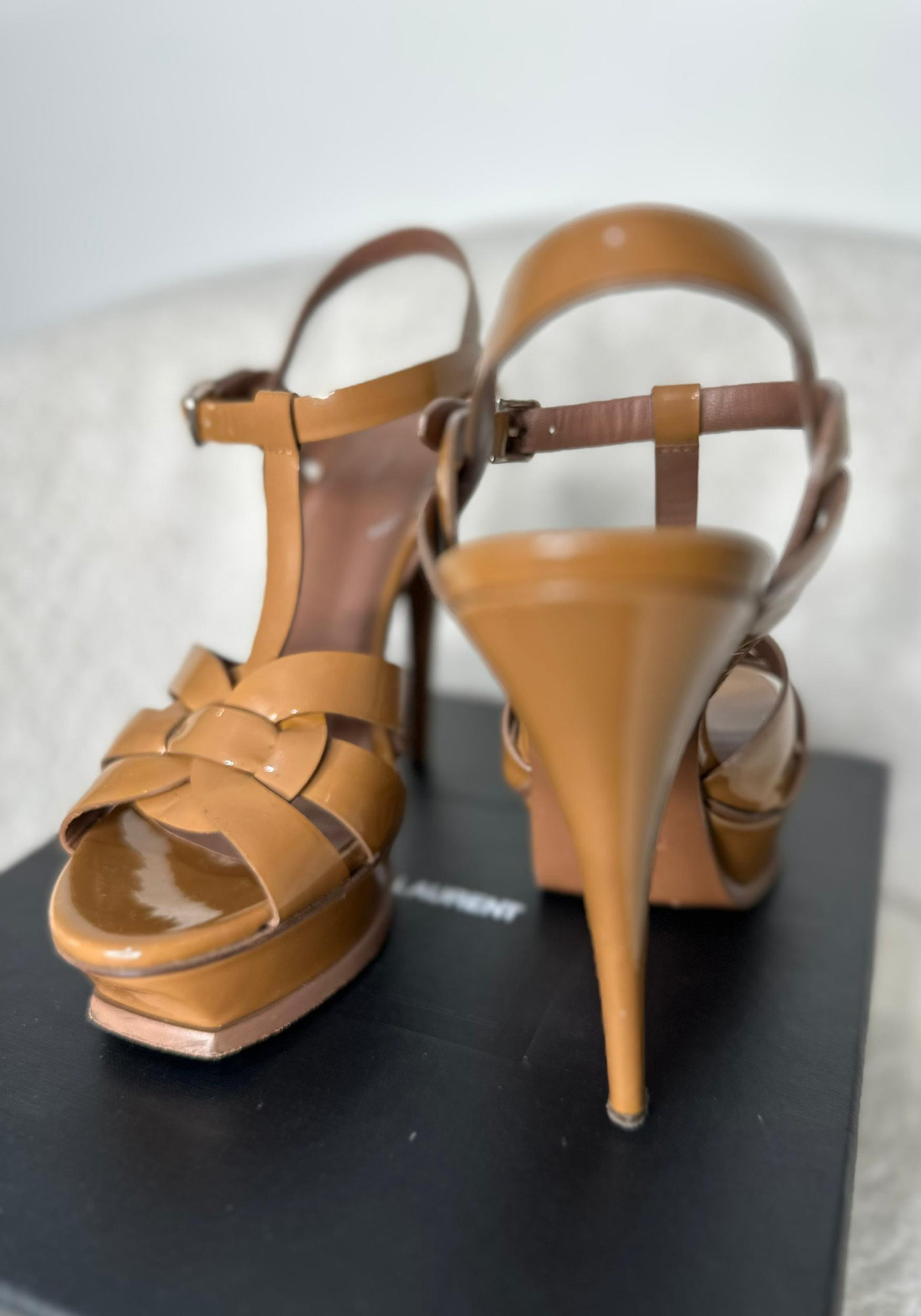 Tribute Platform Sandal Heels