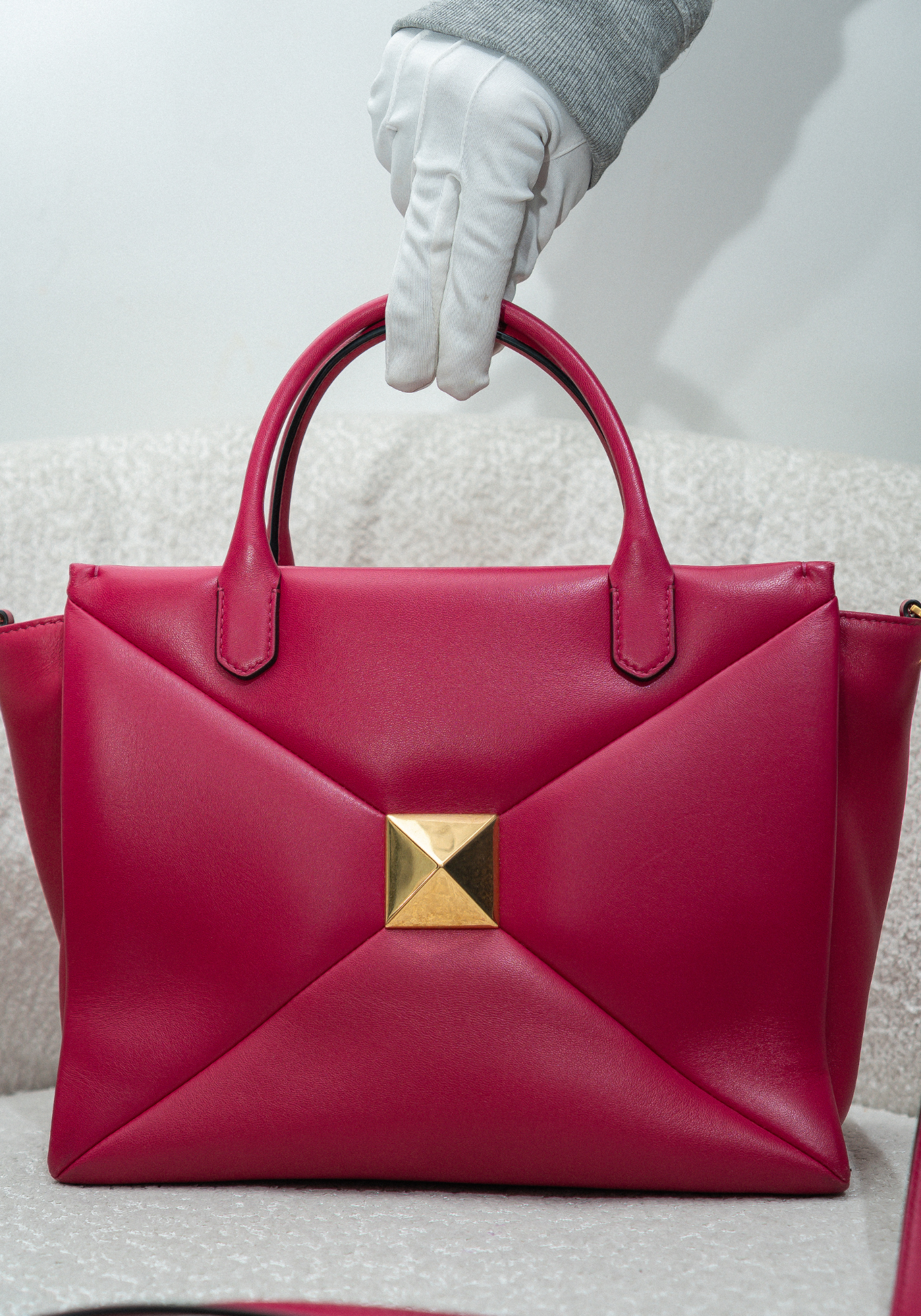 Cuero Nappa con un solo remache