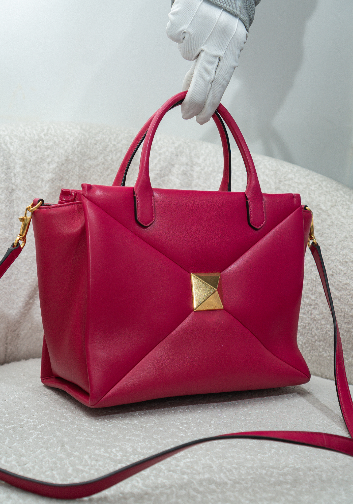 Cuero Nappa con un solo remache