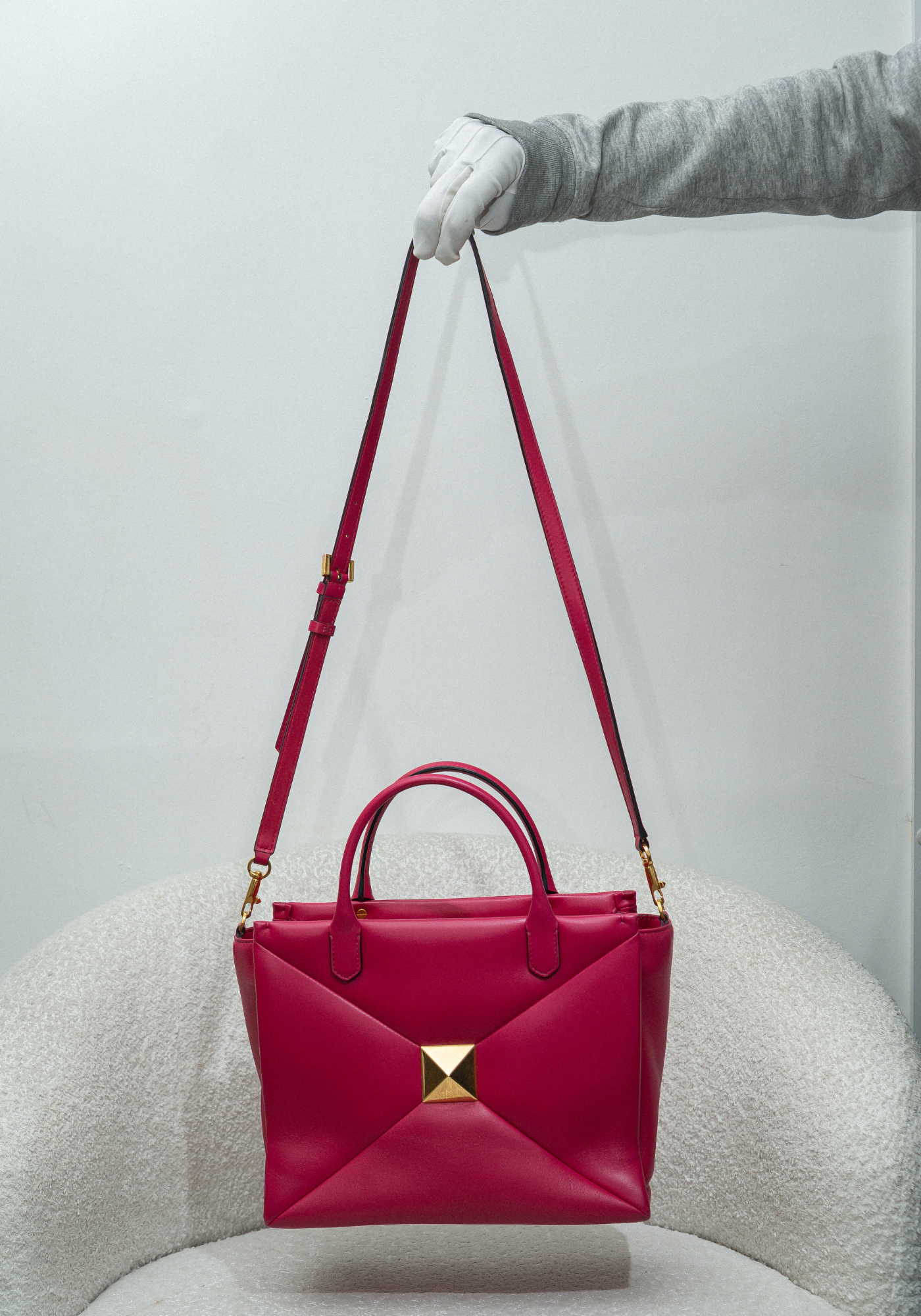 Cuero Nappa con un solo remache