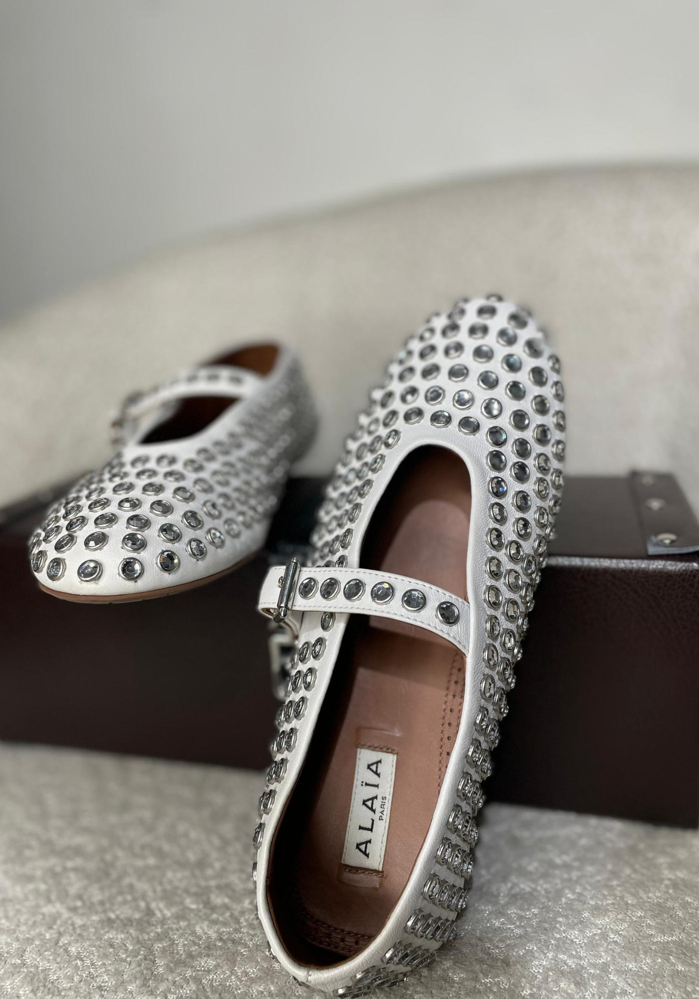 Embellished Ballerina Flat
