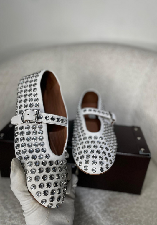 Embellished Ballerina Flat