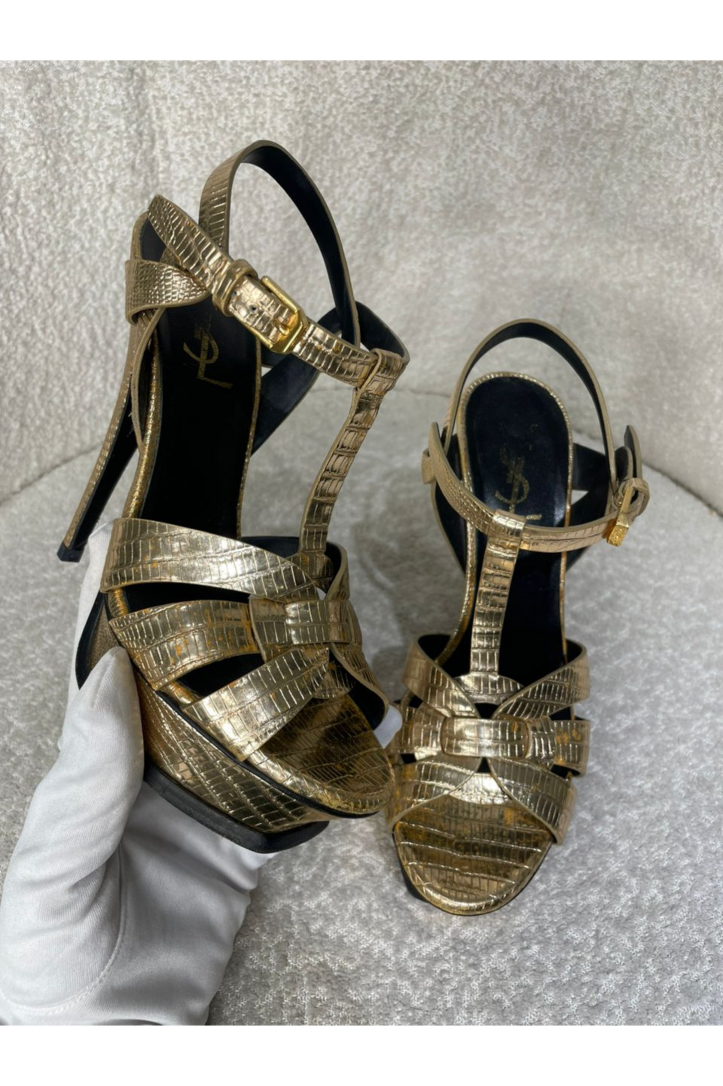 Tribute Blush Platform Sandal Heels