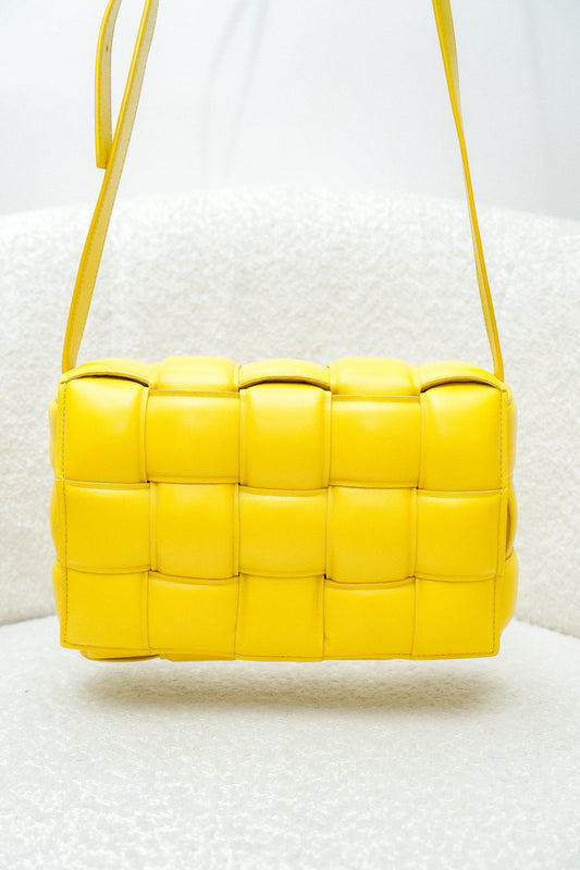Padded Cassette Crossbody Bag