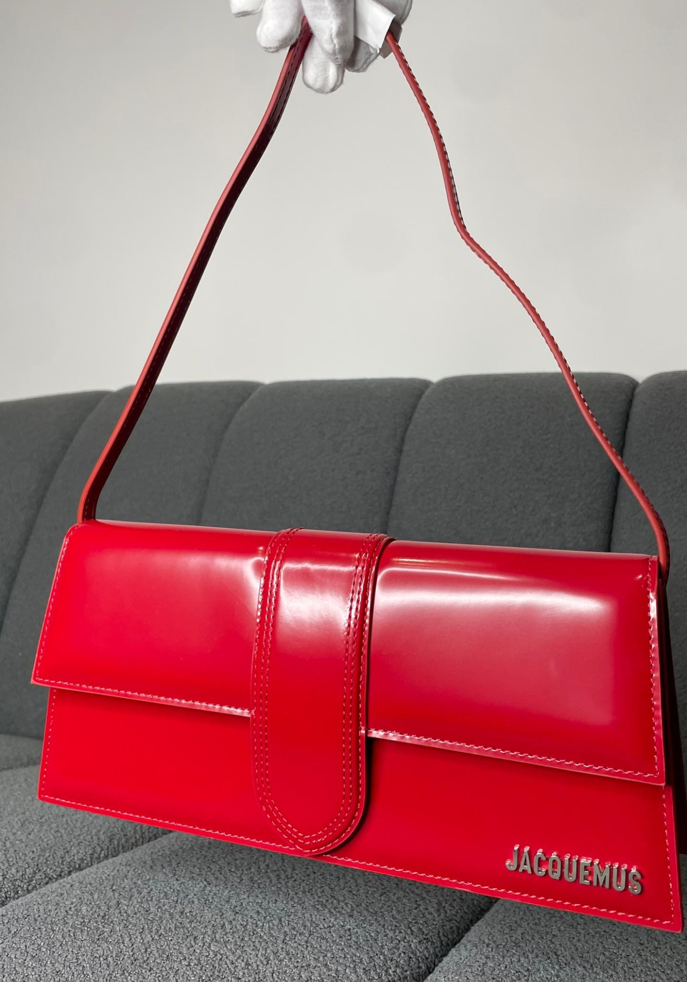 Bolso de hombro de piel Le Bambino