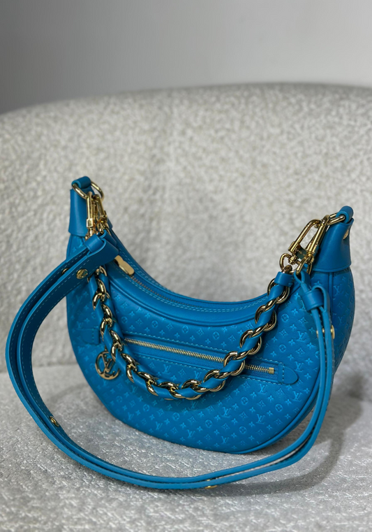 Nanogram Loop Blue Monogram