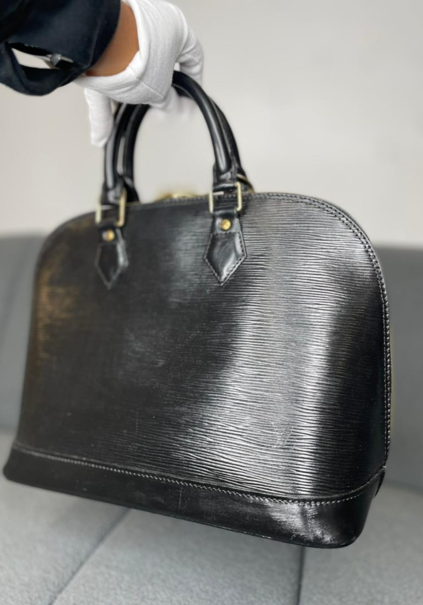 Bolso de piel Epi Alma