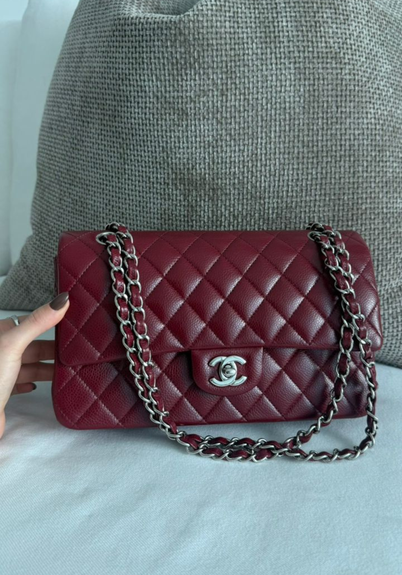 Chanel Caviar Quilted Maxi Double Flap Bag