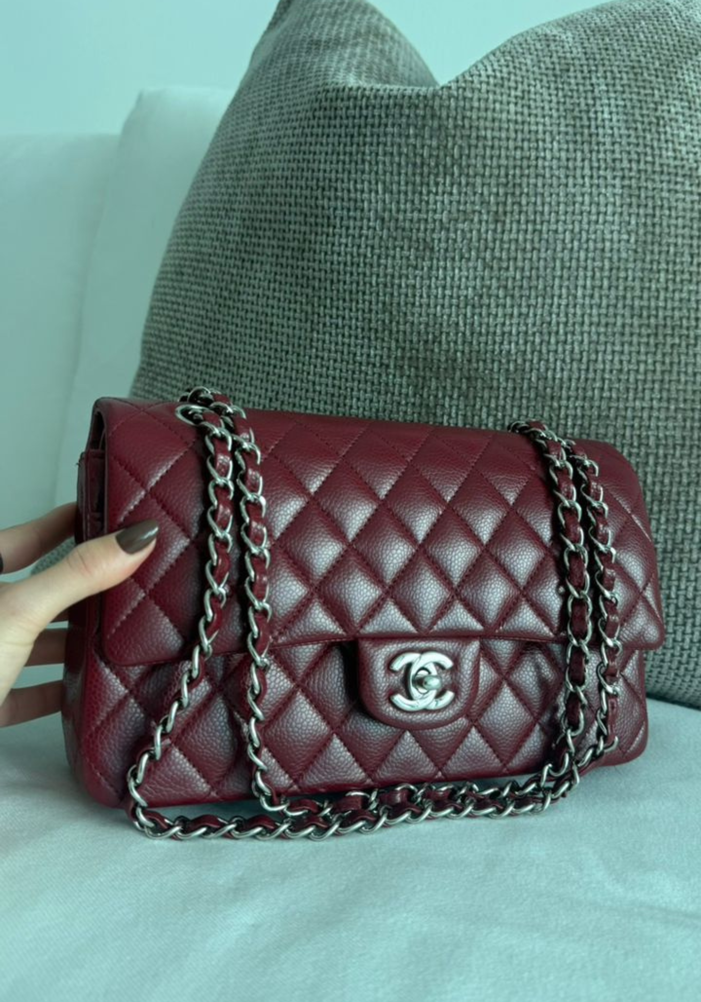 Chanel Caviar Quilted Maxi Double Flap Bag