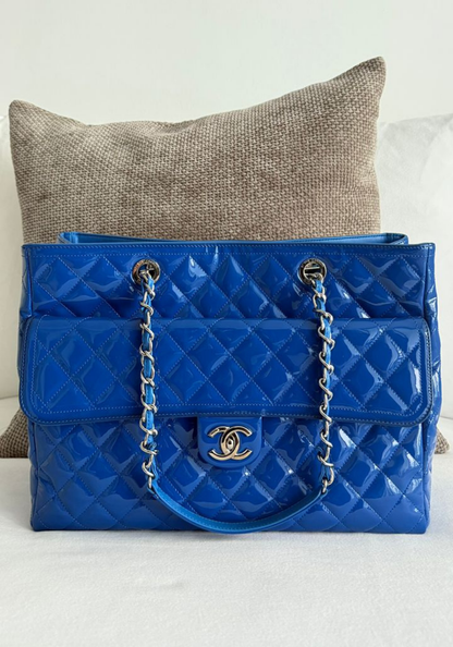 Charol Blue Bag