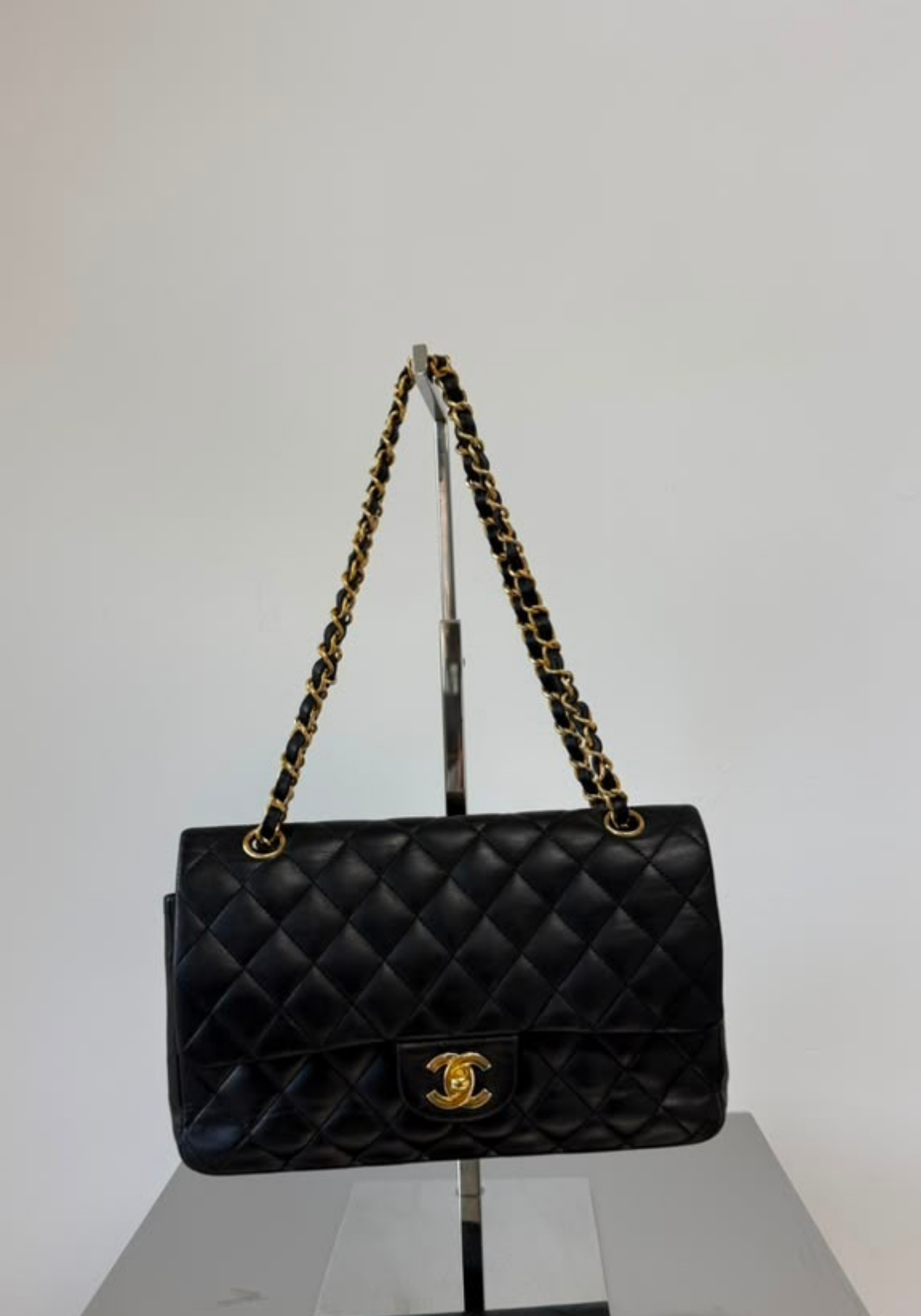 Medium Classic Flap Lambskin Bag