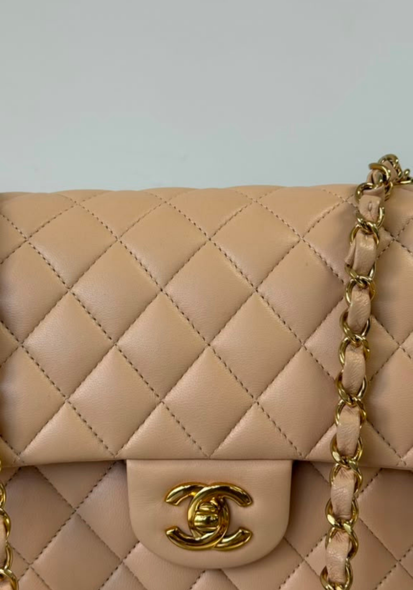 Medium Classic Flap Lambskin Bag