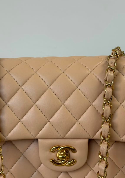 Medium Classic Flap Lambskin Bag