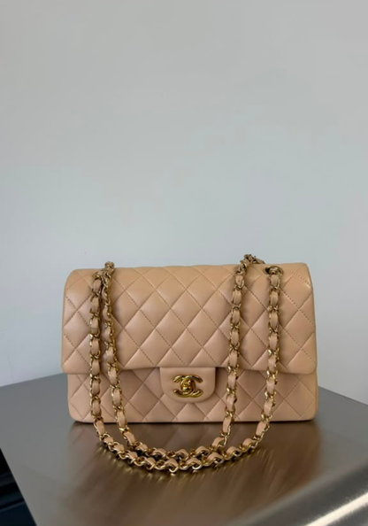 Medium Classic Flap Lambskin Bag