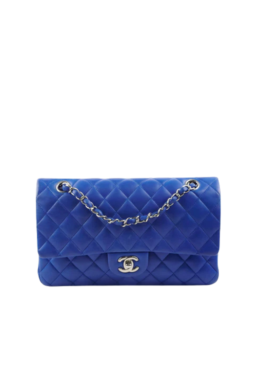 Classic Flap Lambskin Dark Blue Bag