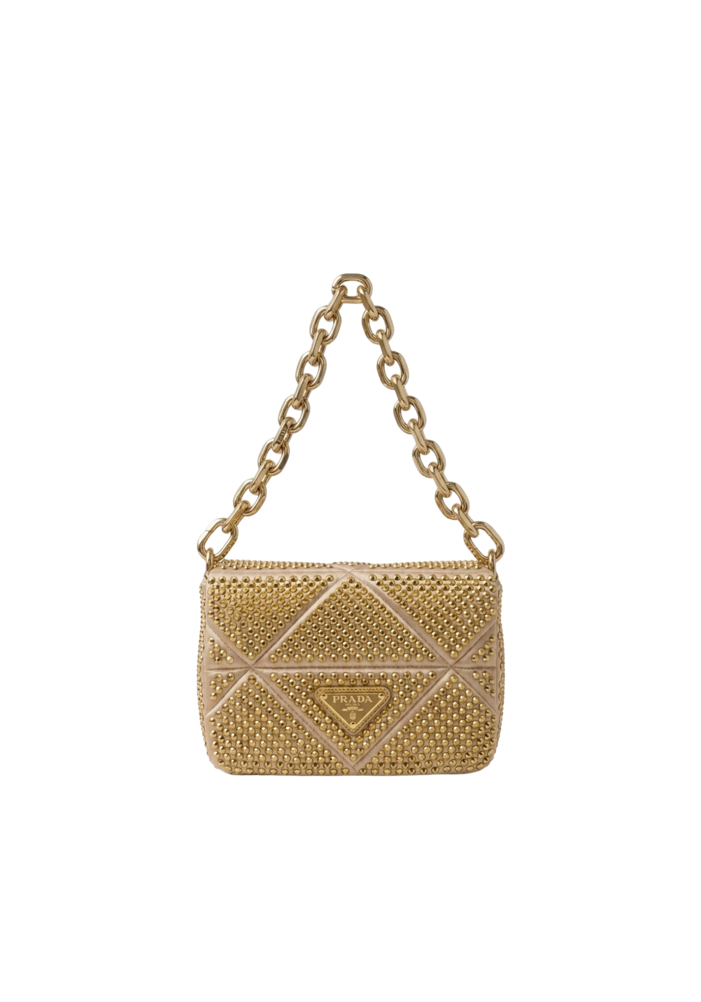Crystal-Embelished Bag