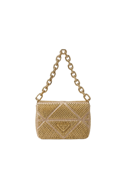 Crystal-Embelished Bag