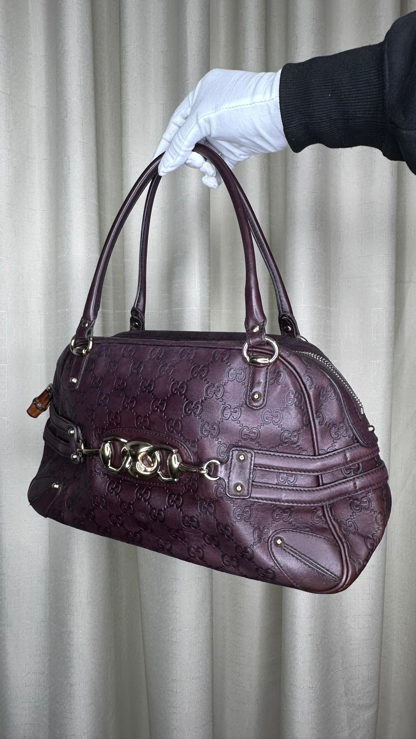 Bolso Boston Wave de Guccissima