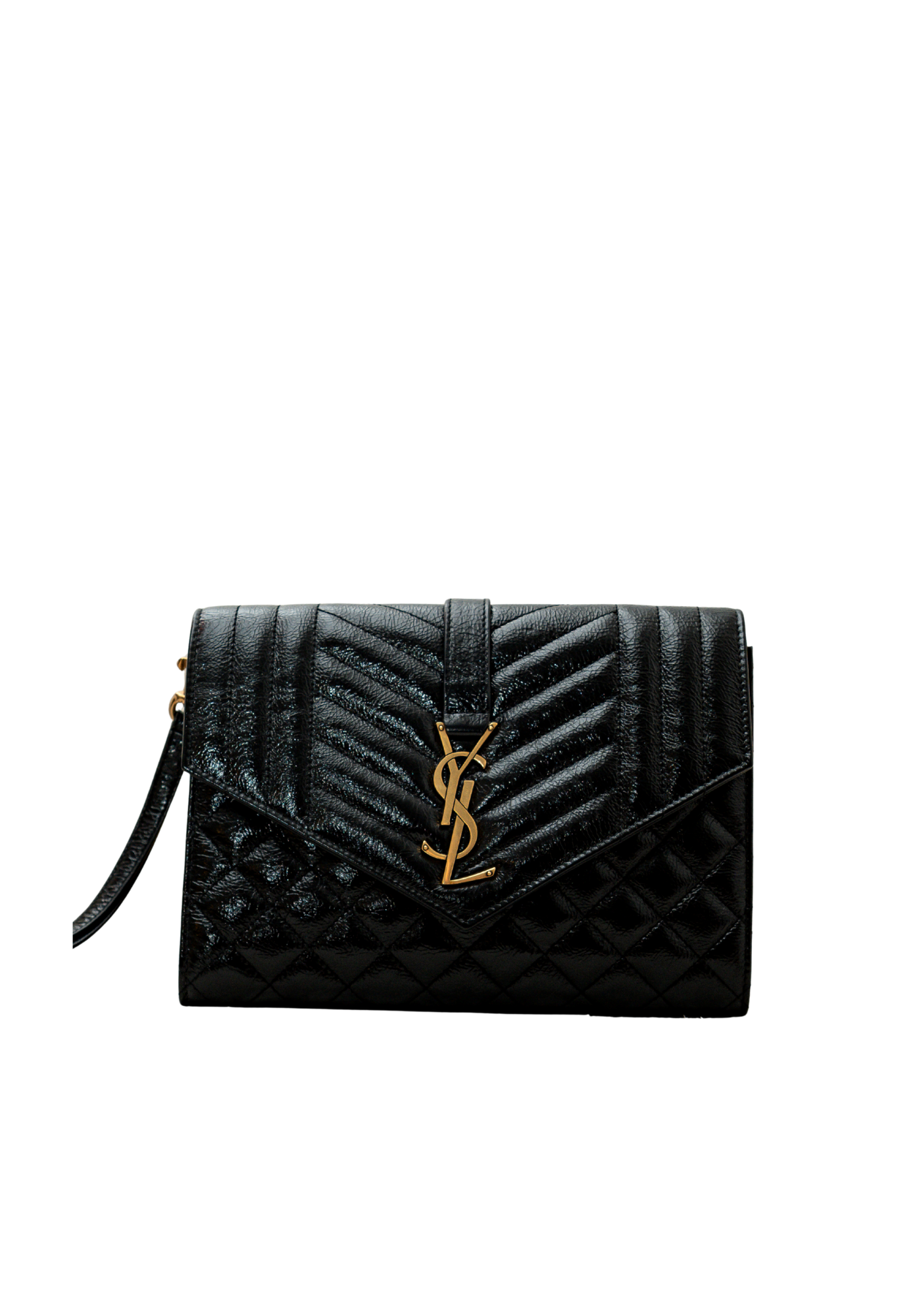 Cartera tipo sobre con solapa