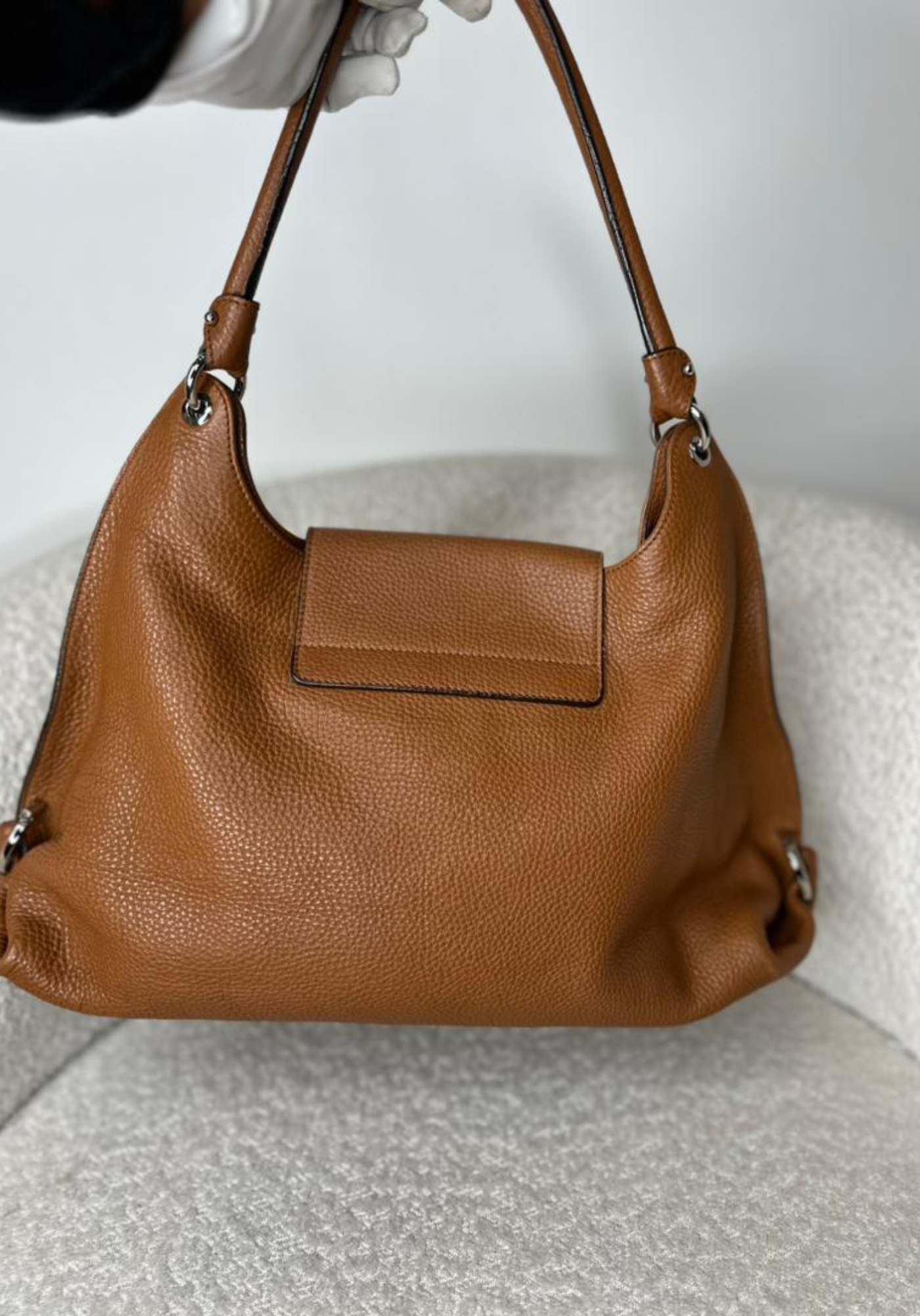 Fanisa Leather Hobo Bag
