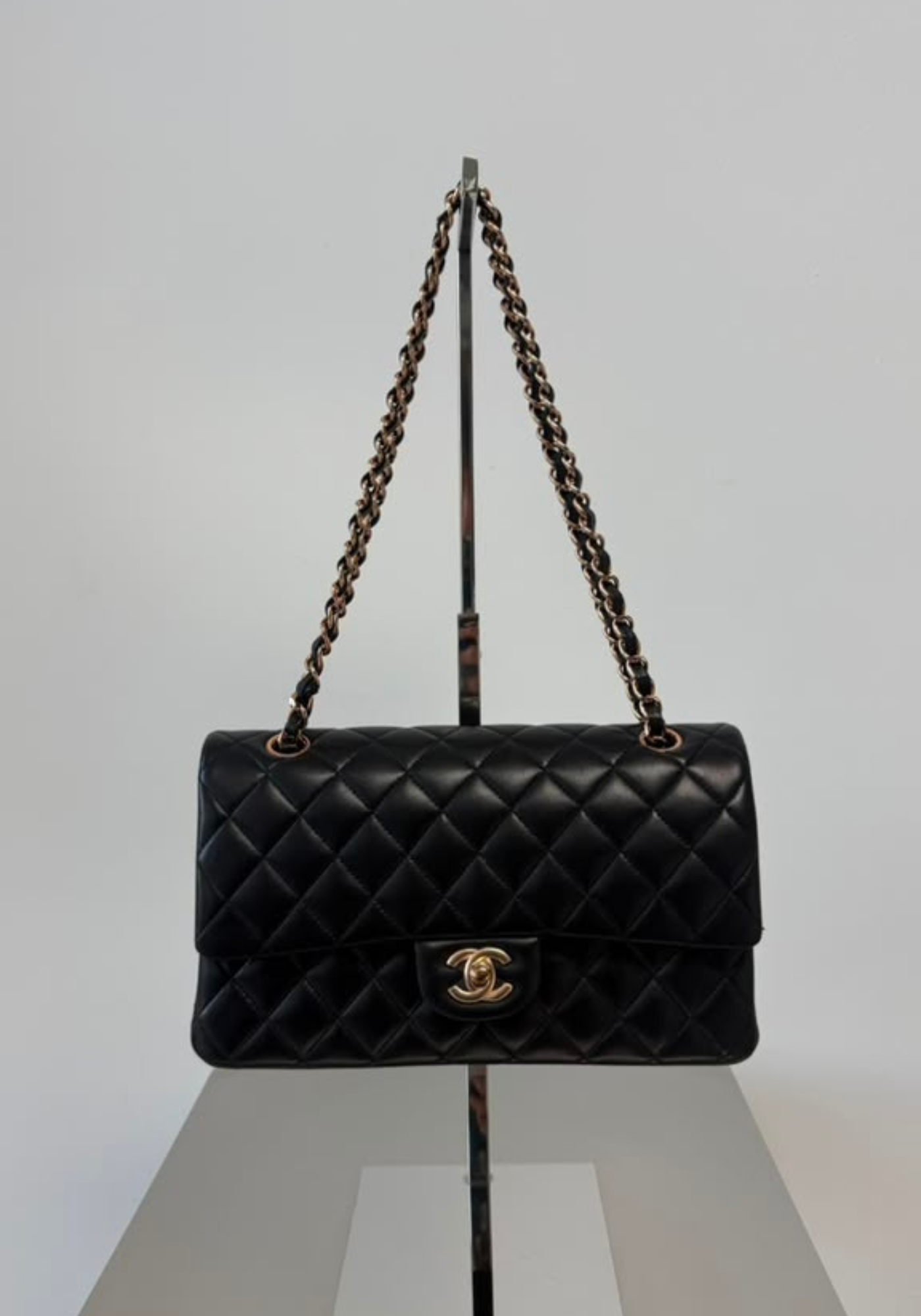 Flap Medium Lambskin RoseGold Hardware