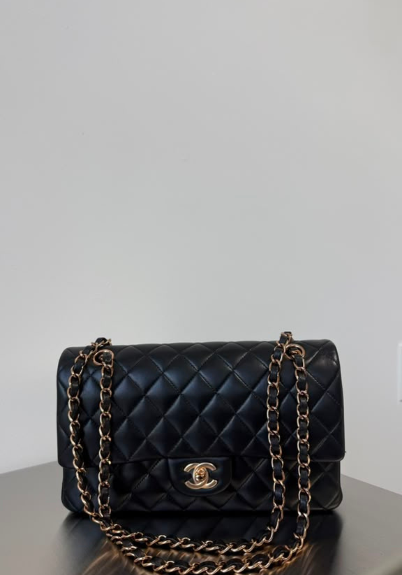 Flap Medium Lambskin RoseGold Hardware