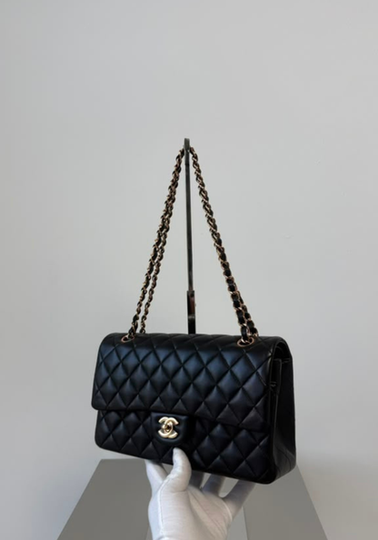 Flap Medium Lambskin RoseGold Hardware