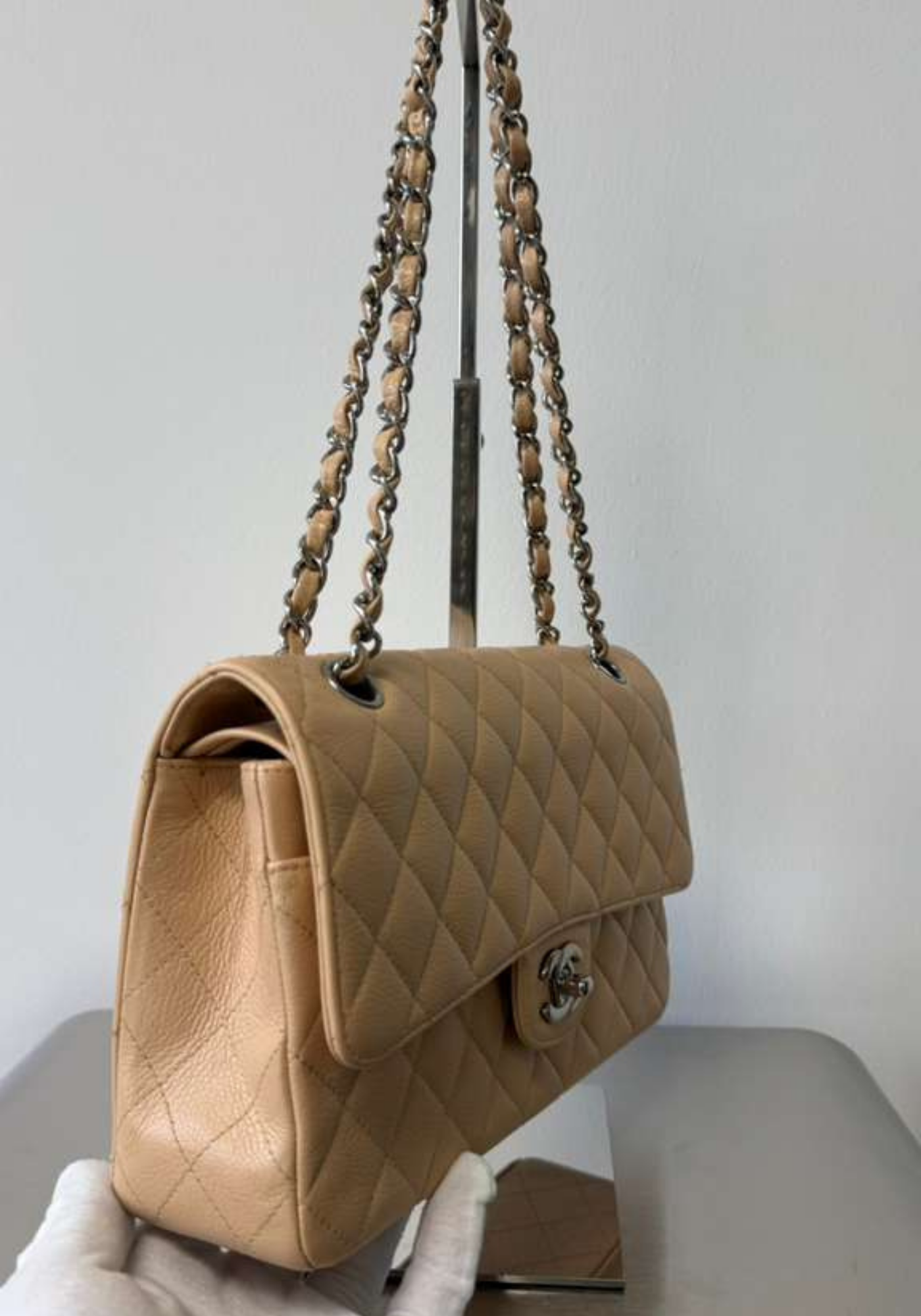 Medium Flap Caviar Bag
