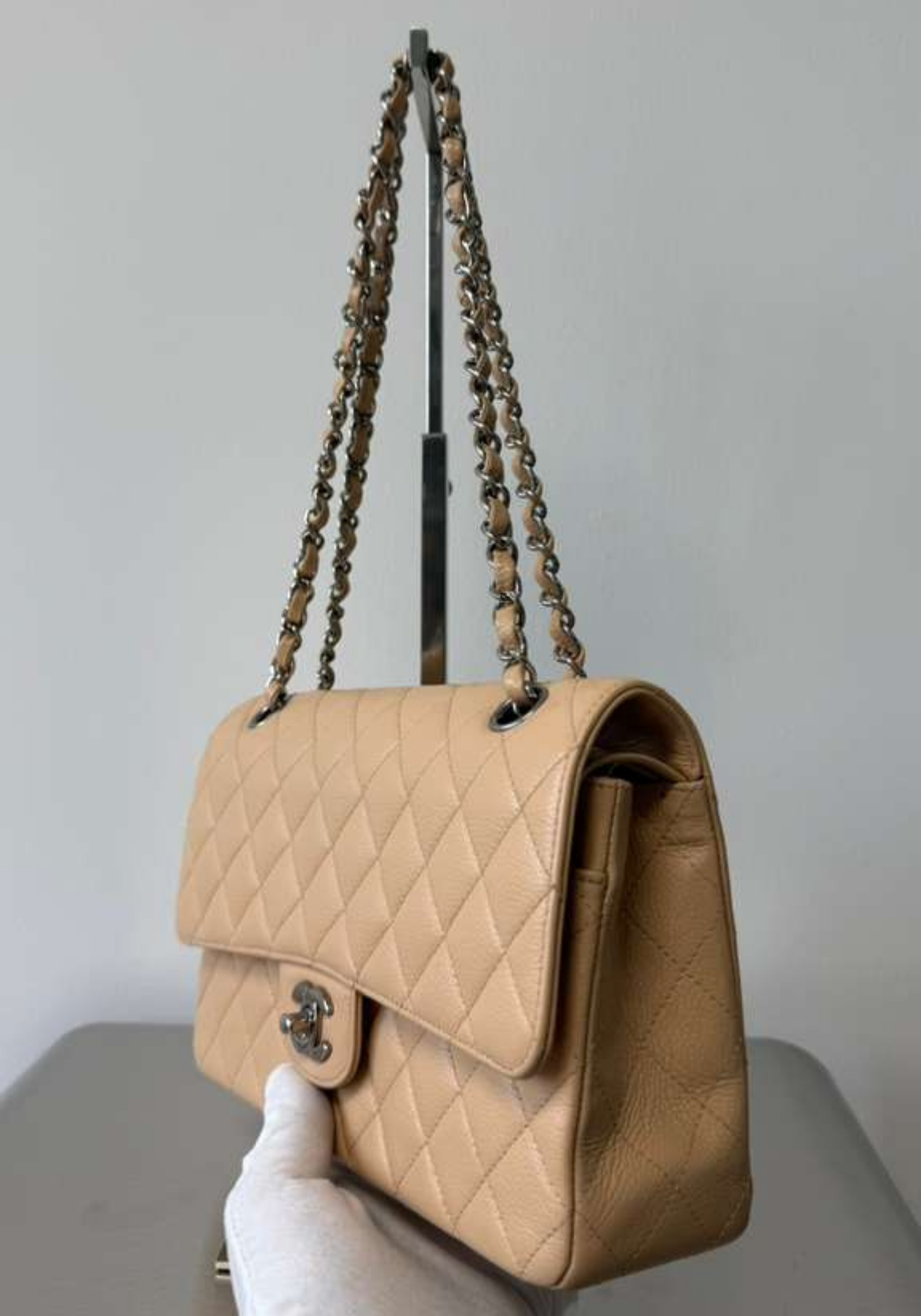 Medium Flap Caviar Bag