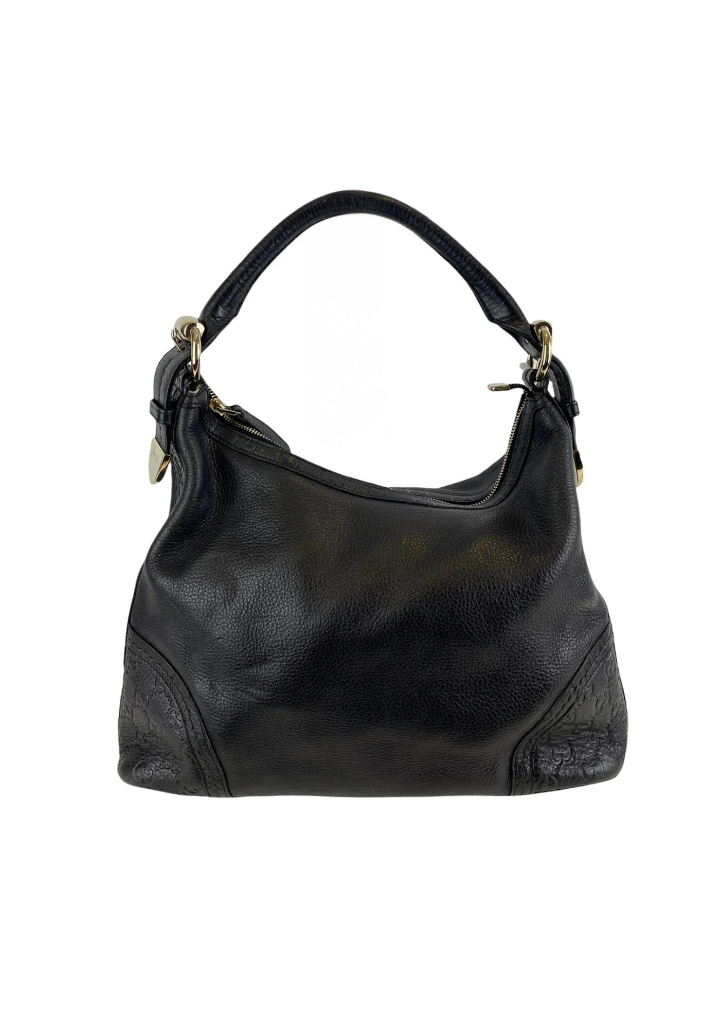 Bolso Hobo Signoria De Piel Guccissima