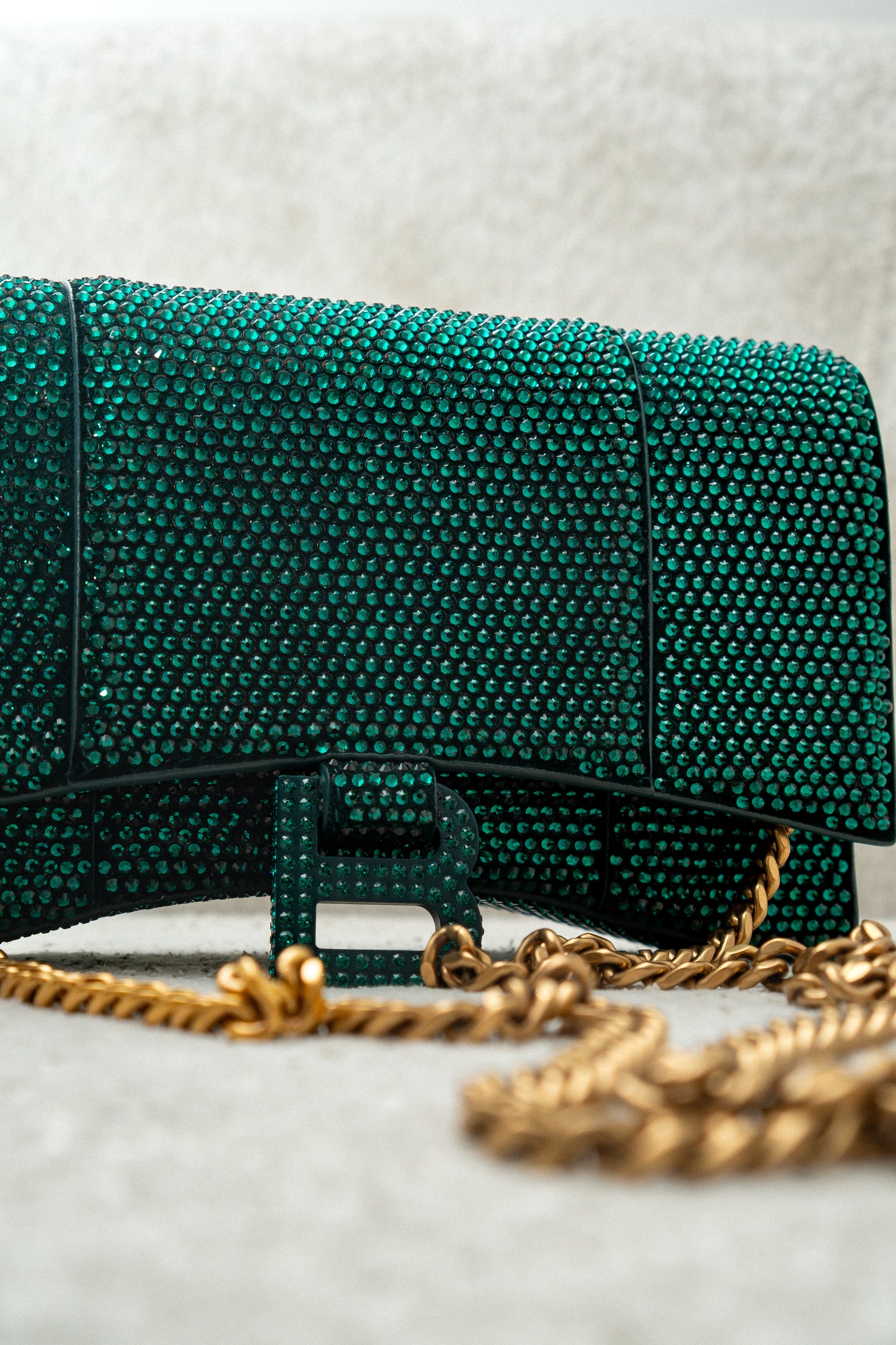 Bolso de reloj de arena