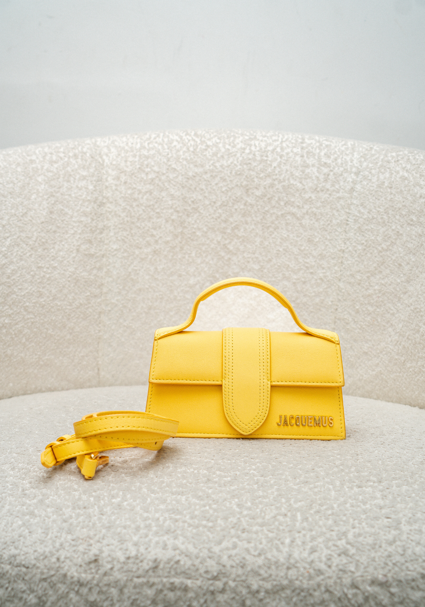 Le Bambino Leather Shoulder Bag