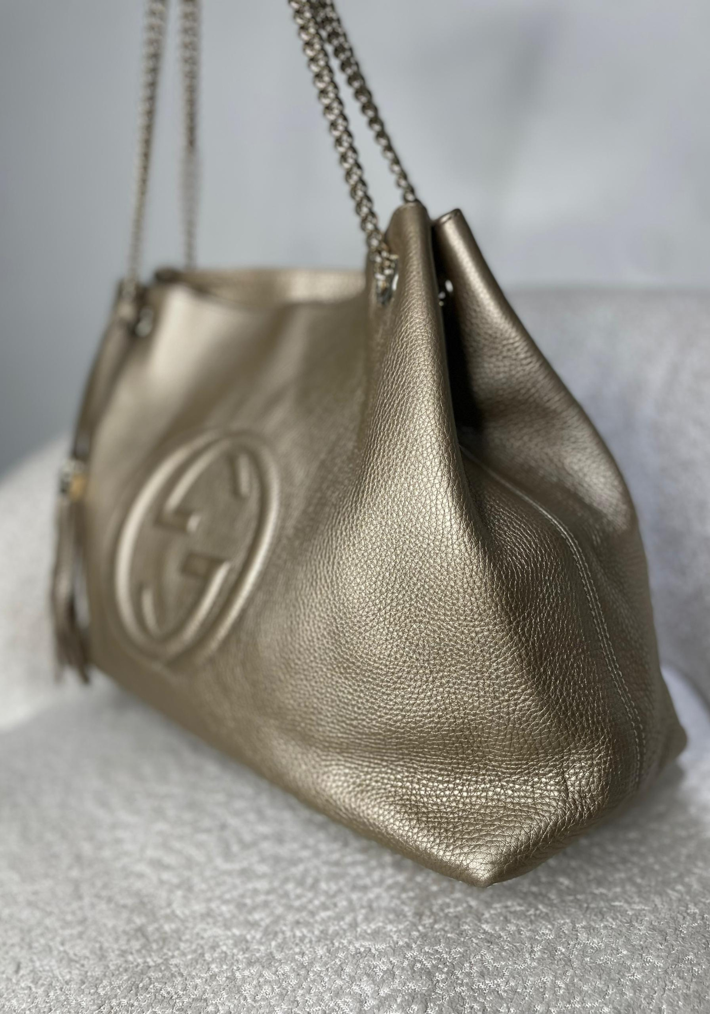Leather Medium Soho Shoulder