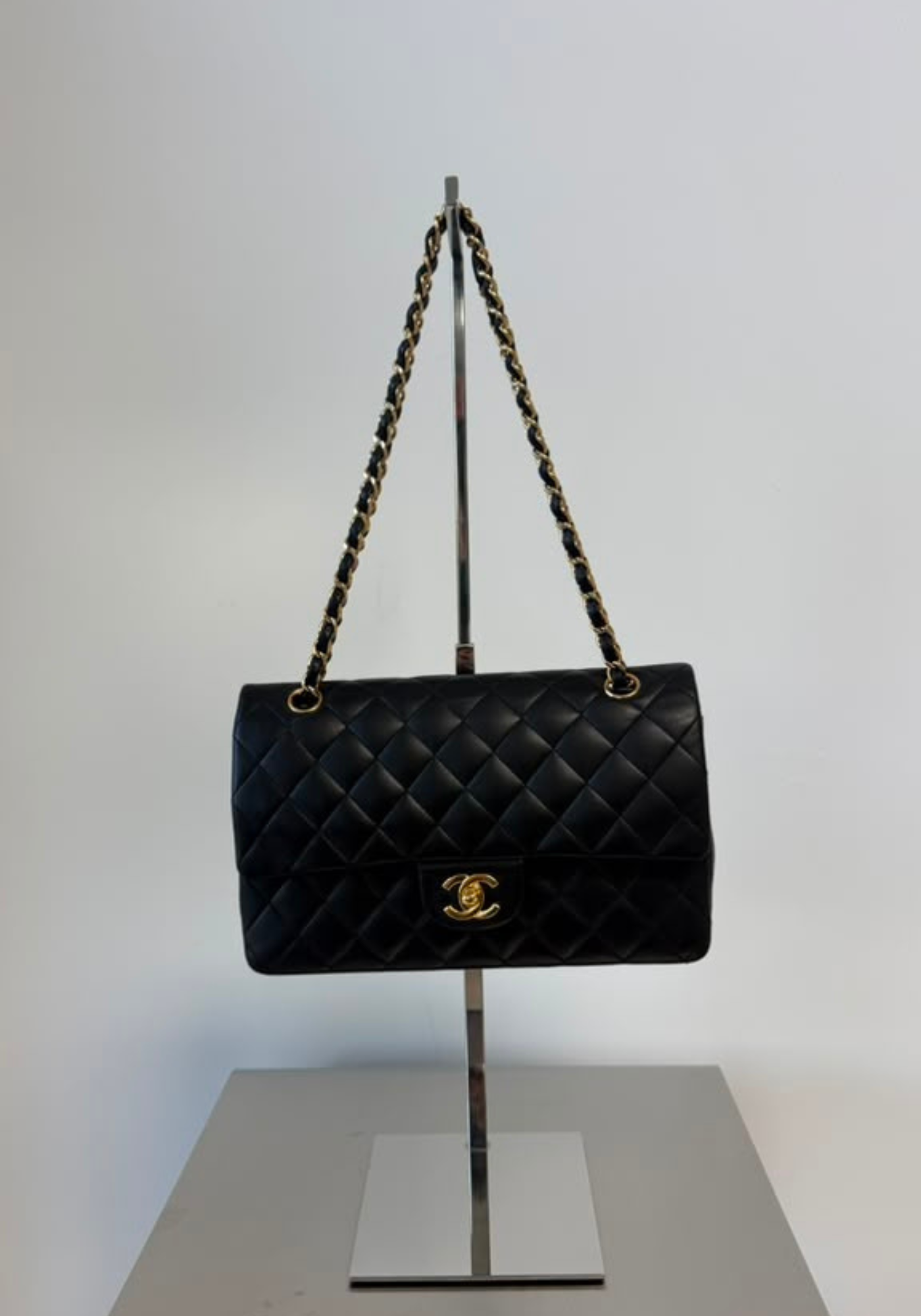 Medium Lambskin Classic Flap Bag