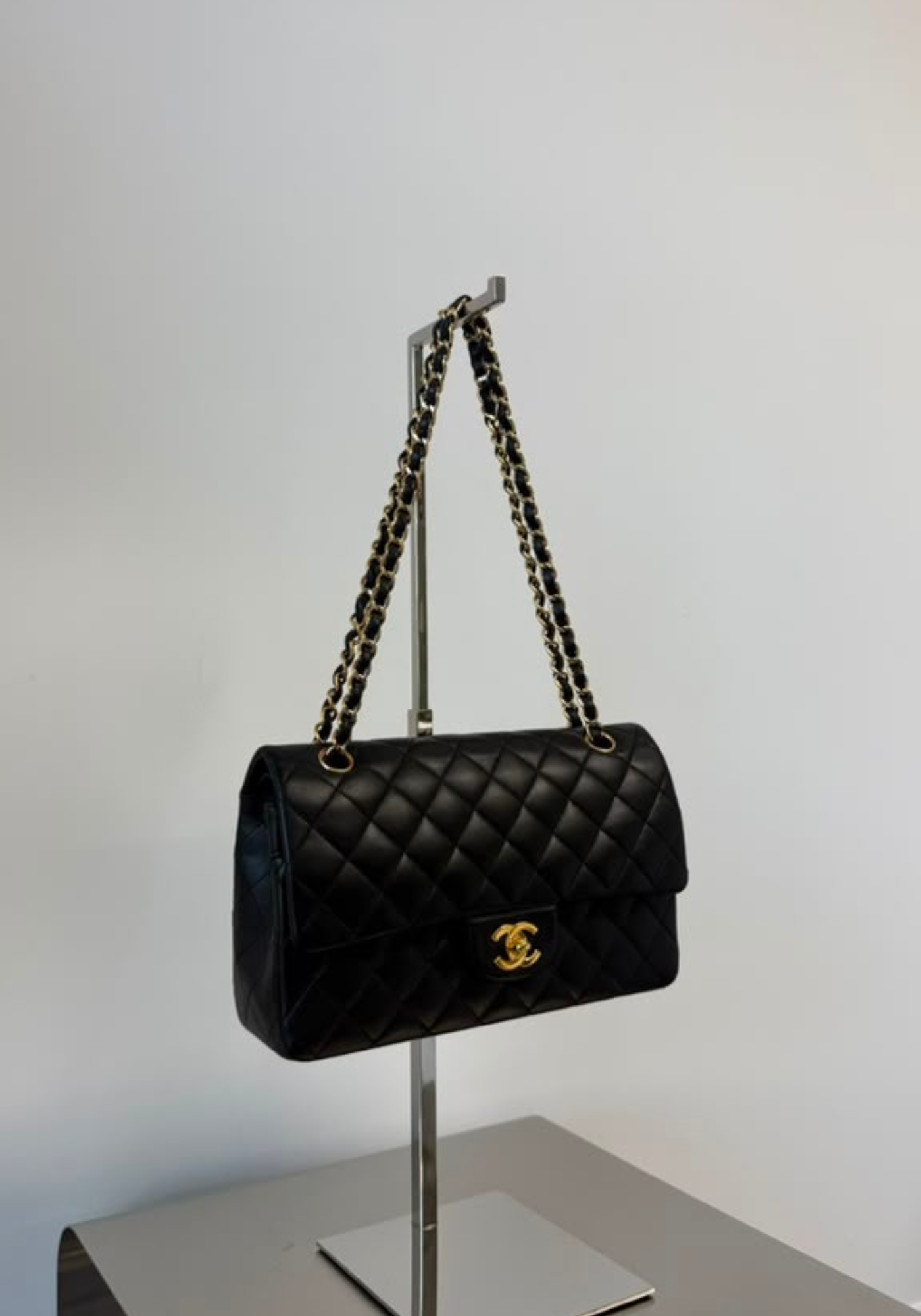 Medium Lambskin Classic Flap Bag