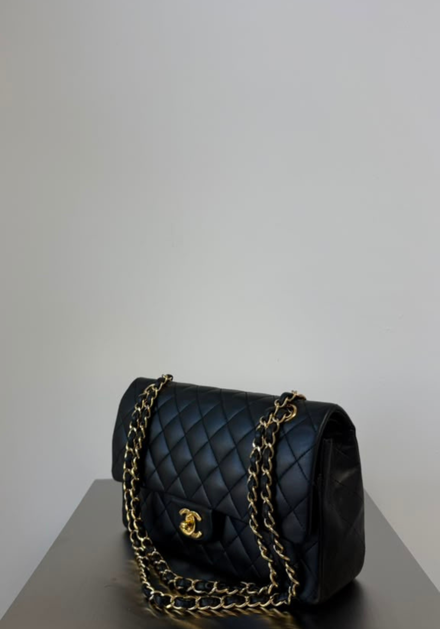 Medium Lambskin Classic Flap Bag