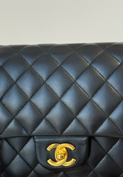 Medium Lambskin Classic Flap Bag