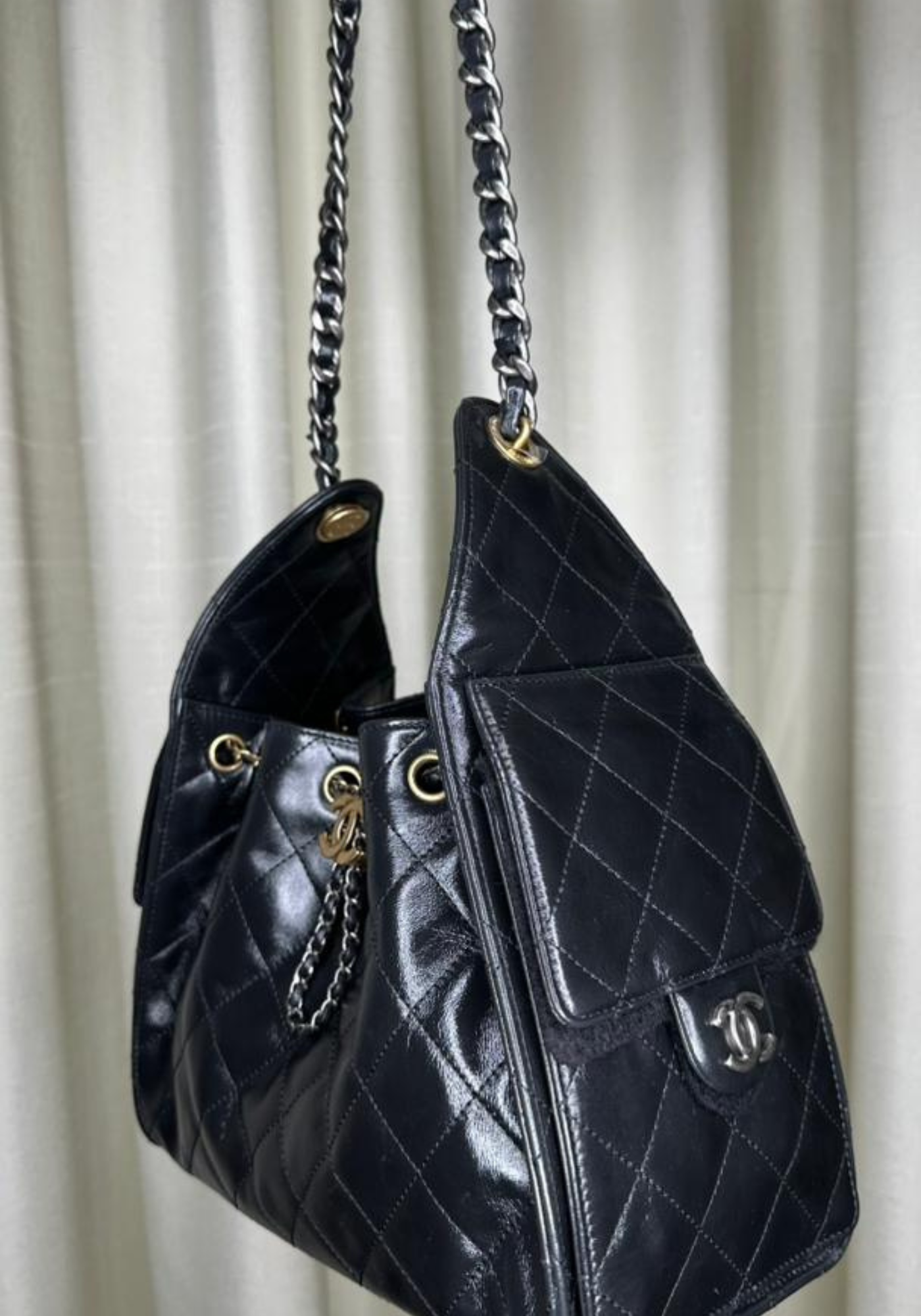 Quilted Chanel 25 Hobo Bag