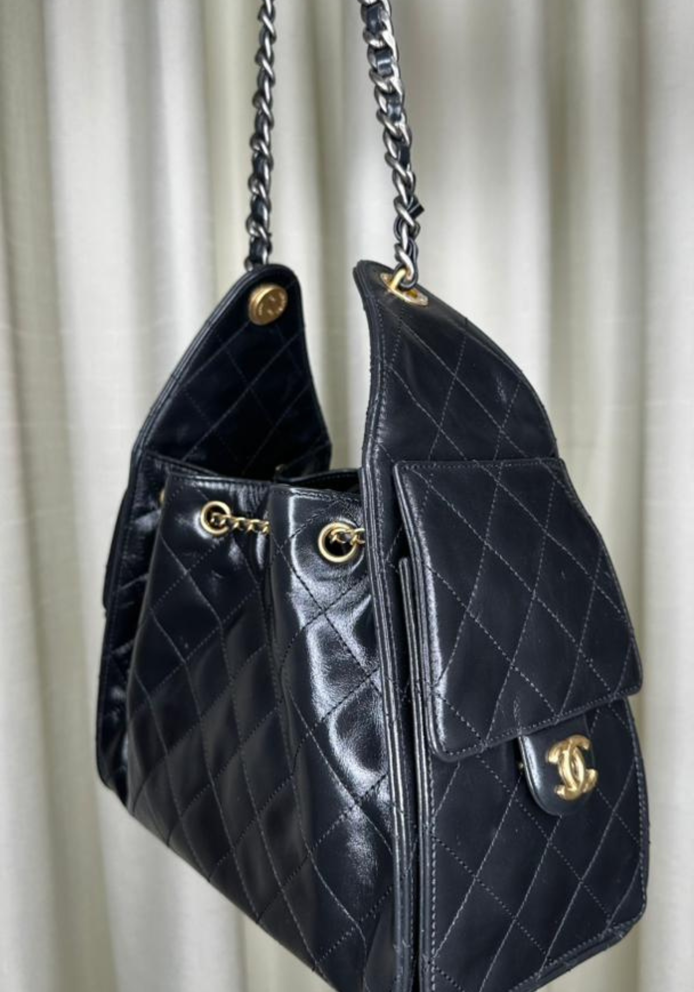 Quilted Chanel 25 Hobo Bag