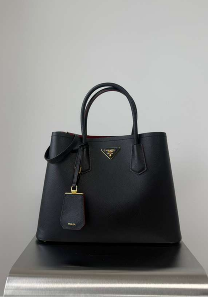 Saffiano Cuir Double Bag
