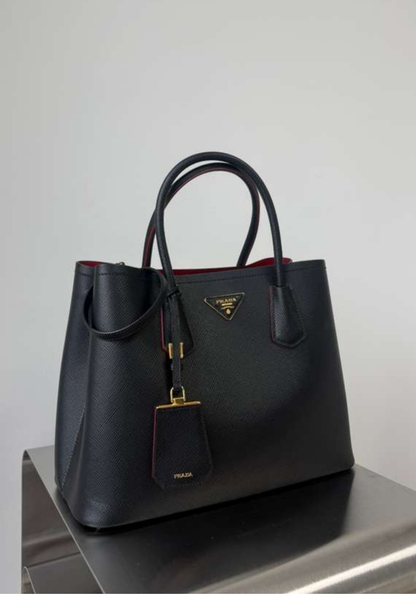 Saffiano Cuir Double Bag