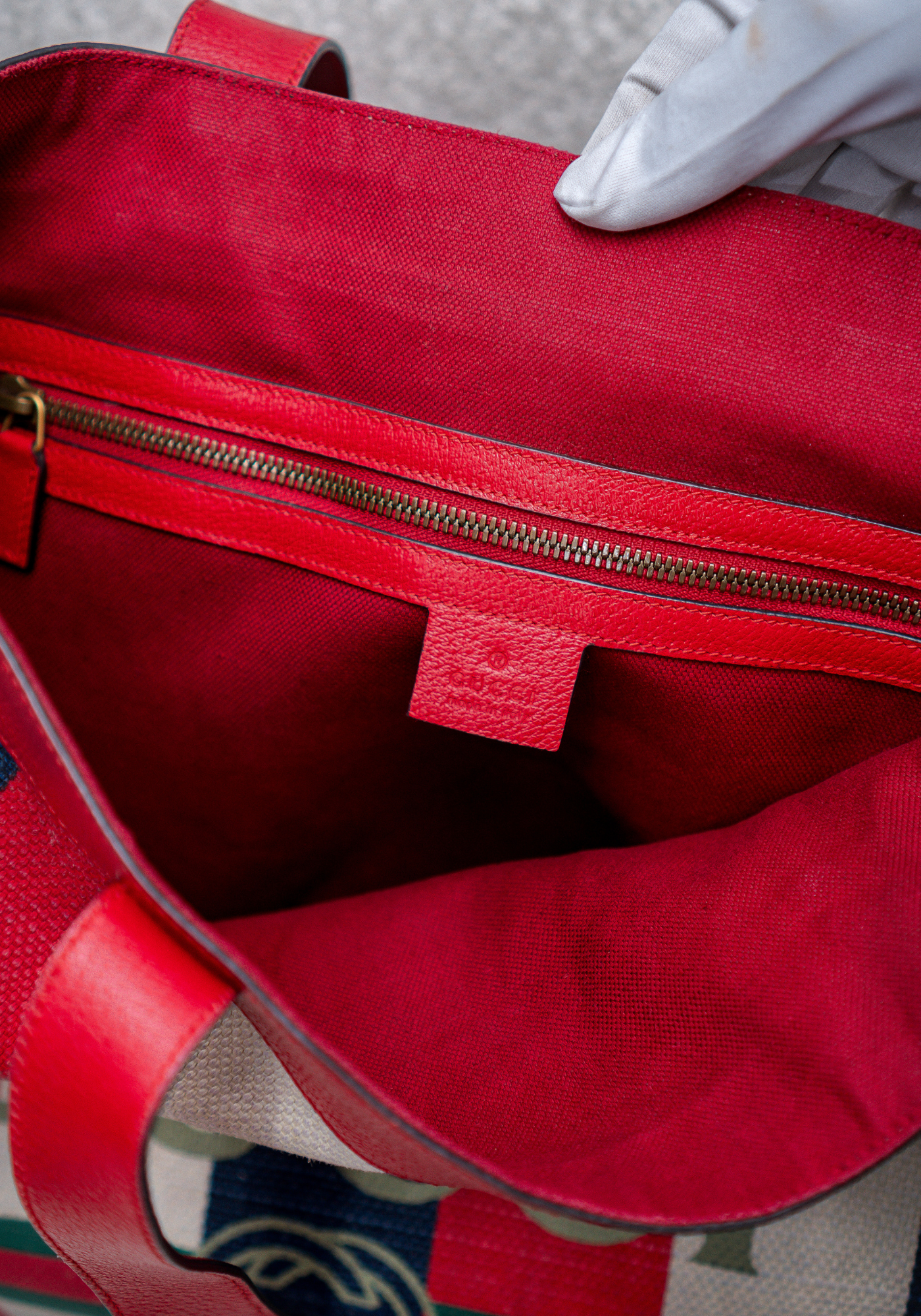 Sylvie Stripe Tote